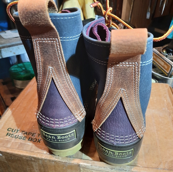 L.L. Bean Limited Edition 8" Bean Boots Limited Edition ColourBlock W 11/M9 - Picture 7 of 7